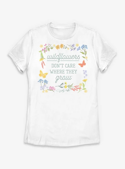 Dolly Parton Wildflowers Womens T-Shirt