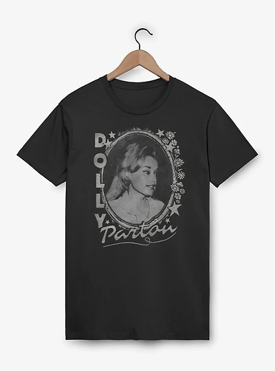 Dolly Parton Stars And Flowers T-Shirt