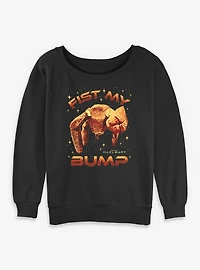 Project Hail Mary Bump Fister Womens Slouchy Sweatshirt