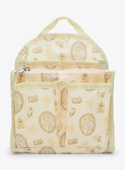 Disney Beauty and The Beast Belle Icons Allover Print Mini Backpack Organizer - BoxLunch Exclusive