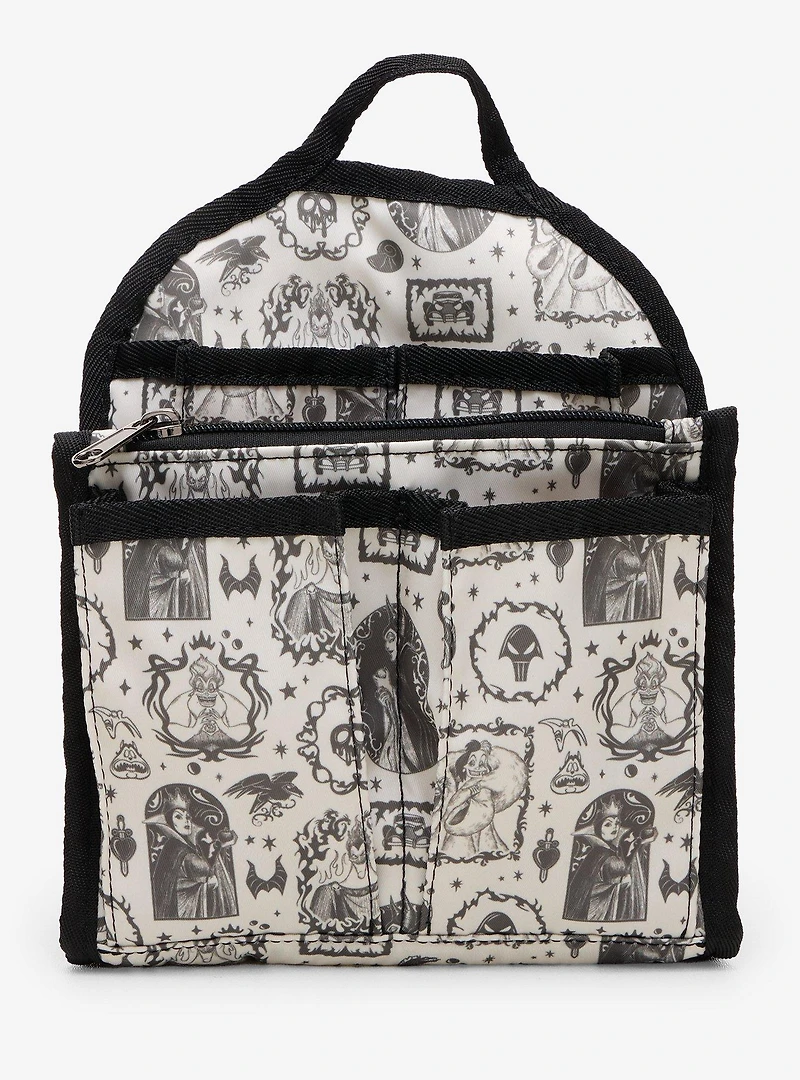 Disney Villains Allover Print Mini Backpack Organizer - BoxLunch Exclusive