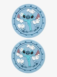 Disney Lilo & Stitch Floral Car Coaster Set