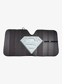 DC Comics Superman Silver Logo Sunshade