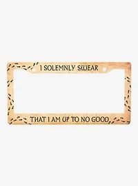 Harry Potter Marauder's Map License Plate Frame - BoxLunch Exclusive