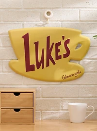 Gilmore Girls Luke's Diner Logo Metal Wall Sign - BoxLunch Exclusive