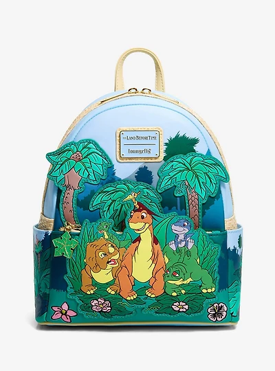 Loungefly The Land Before Time Group Portrait Mini Backpack - BoxLunch Exclusive