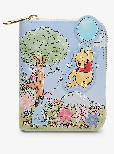 Loungefly Disney Winnie the Pooh and Friends Watercolor Wallet - BoxLunch Exclusive