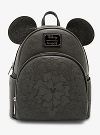 Loungefly Disney Mickey Mouse 3D Ears Tooled Mini Backpack - BoxLunch Exclusive