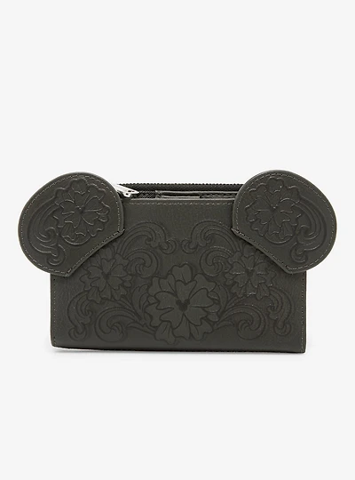 Loungefly Disney Mickey Mouse 3D Ears Tooled Wallet- BoxLunch Exclusive