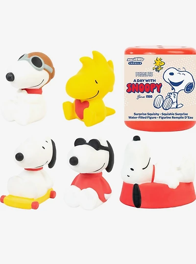 Peanuts A Day With Snoopy Blind Box Squishy