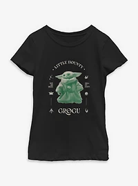 Star Wars: The Mandalorian And Grogu Little Bounty Profile Youth Girls T-Shirt