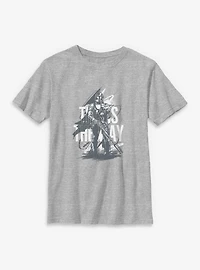 Star Wars: The Mandalorian And Grogu This Is Way Sketch Youth T-Shirt