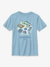Star Wars: The Mandalorian And Grogu Grogu's Hyperspace Snack Shack Youth T-Shirt