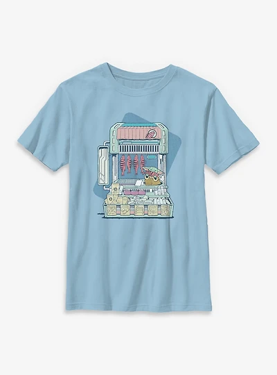 Star Wars: The Mandalorian And Grogu At Food Market Youth T-Shirt