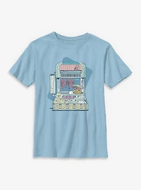 Star Wars: The Mandalorian And Grogu At Food Market Youth T-Shirt