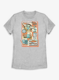 Star Wars: The Mandalorian And Grogu Snack Time Womens T-Shirt