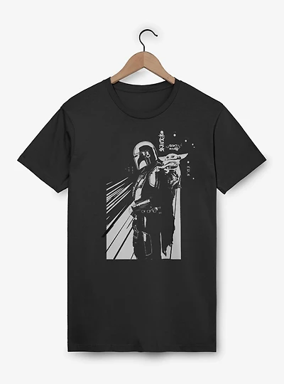 Star Wars: The Mandalorian And Grogu Shadows & T-Shirt