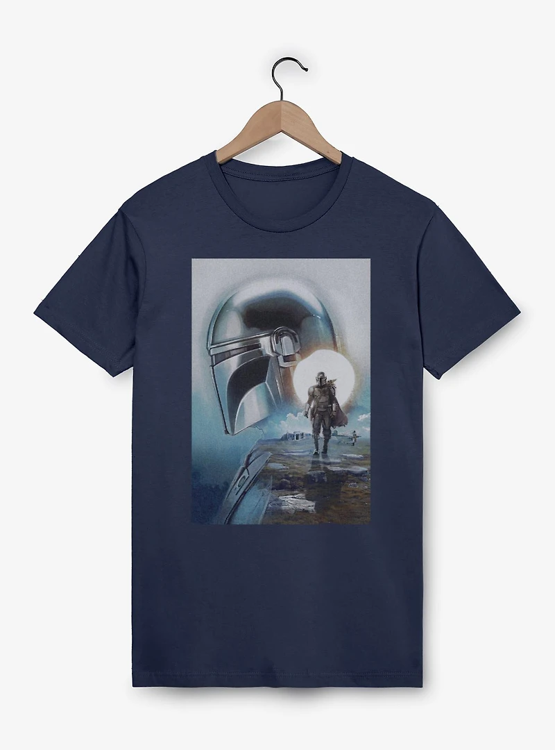 Star Wars: The Mandalorian And Grogu Profile Poster T-Shirt