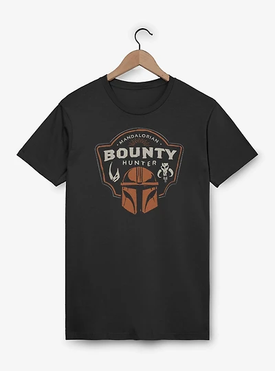 Star Wars: The Mandalorian And Grogu Bounty Hunter Crest T-Shirt