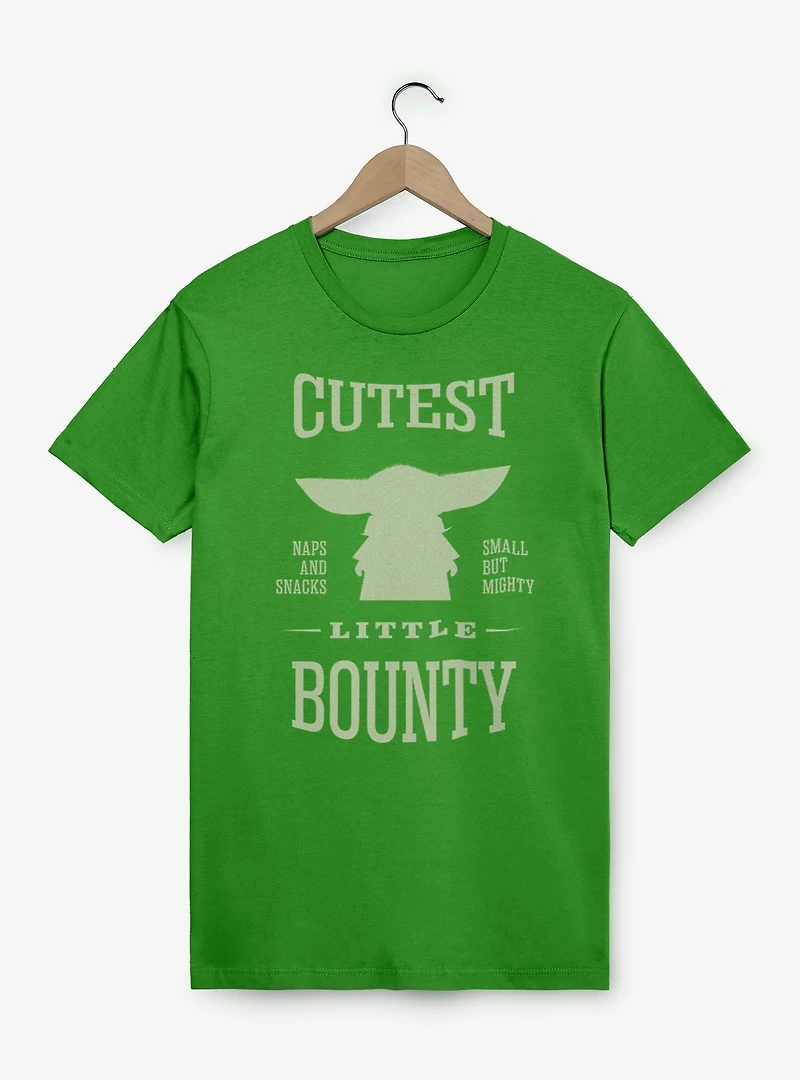 Star Wars: The Mandalorian And Grogu Cutest Little Bounty Silhouette T-Shirt