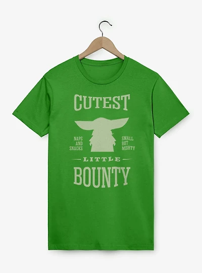 Star Wars: The Mandalorian And Grogu Cutest Little Bounty Silhouette T-Shirt