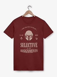 Star Wars: The Mandalorian And Grogu Selective My Assignments T-Shirt