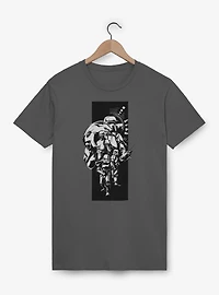Star Wars: The Mandalorian And Grogu Imperial Army Profile Collage T-Shirt