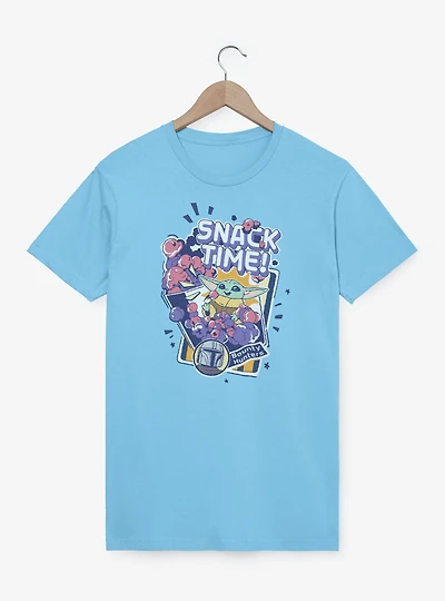 Star Wars: The Mandalorian And Grogu Snack Time Bounty Hunters T-Shirt