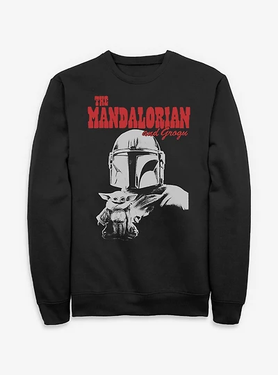 Star Wars: The Mandalorian And Grogu & Duo Hunters Sweatshirt Box Lunch Exclusive