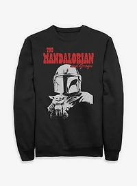 Star Wars: The Mandalorian And Grogu & Duo Hunters Sweatshirt Box Lunch Exclusive