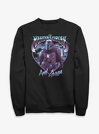 Star Wars: The Mandalorian And Grogu & Heart Icon Sweatshirt Box Lunch Exclusive