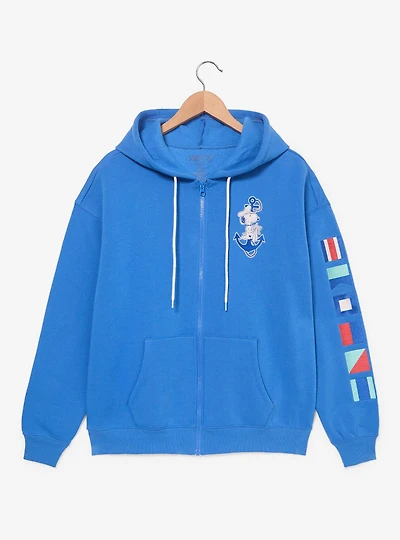 Peanuts Snoopy Sailing Team Hoodie — BoxLunch Exclusive