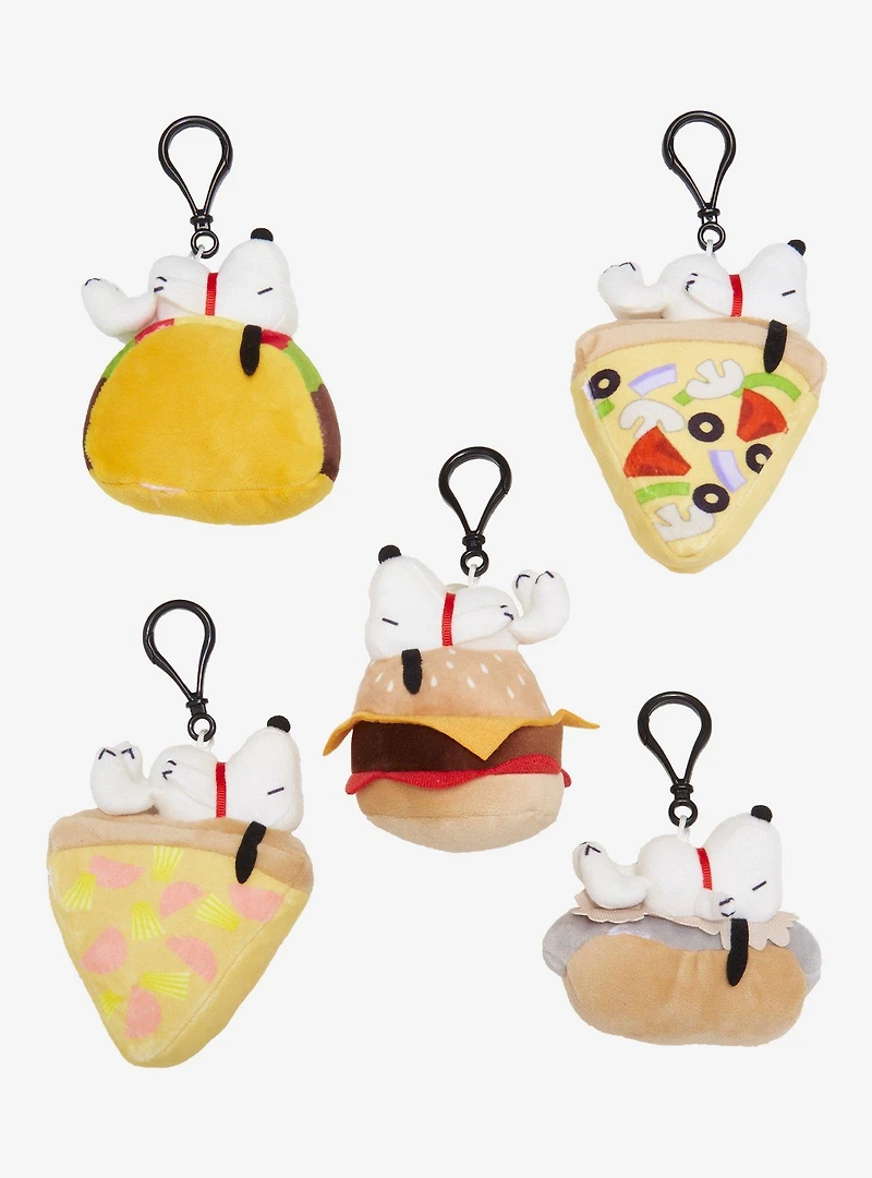 Peanuts x Super7 Food Wave 3 Blind Box Plush Bag Clip