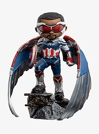 Iron Studios Marvel The Falcon and The Winter Soldier MiniCo Sam Wilson Captain America Figure