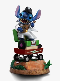 Iron Studios Disney Lilo & Stitch (King of Rock) Stitch Art Scale Limited Edition Figure