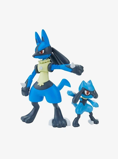 Bandai Namco Pokémon Riolu & Lucario Model Kit Set