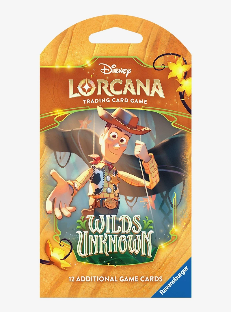 Disney Lorcana Trading Card Game: Wilds Unknown Booster Pack