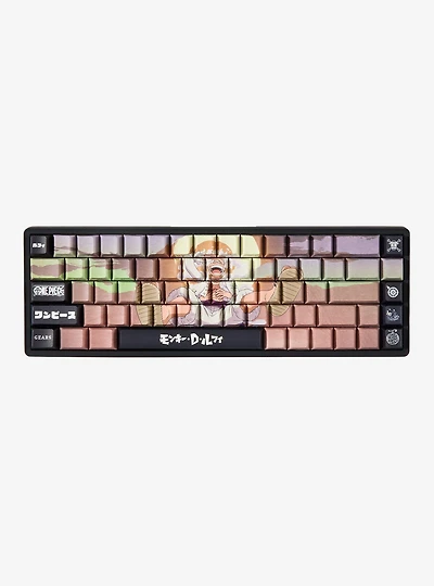 One Piece Monkey D. Luffy Wired Mechanical Keyboard - BoxLunch Exclusive