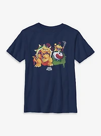 The Super Mario Galaxy Movie Bowser And Jr. Youth T-Shirt