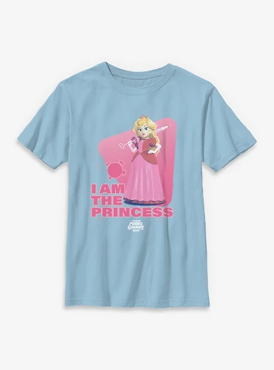 The Super Mario Galaxy Movie I Am Princess Peach Youth T-Shirt