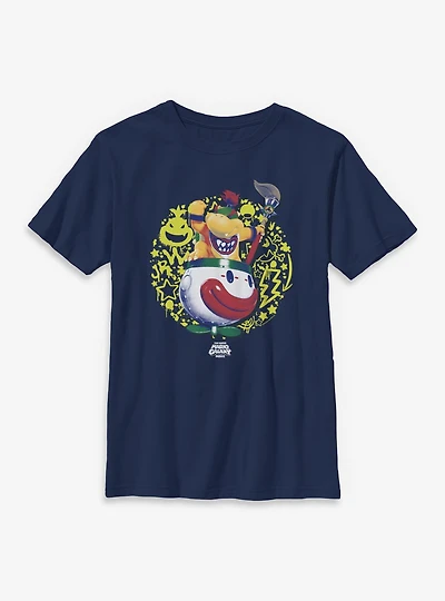 The Super Mario Galaxy Movie Bowser Jr. Icons Youth T-Shirt