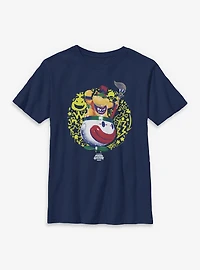 The Super Mario Galaxy Movie Bowser Jr. Icons Youth T-Shirt