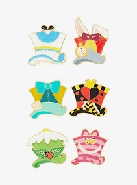 Loungefly Disney Alice in Wonderland Character Top Hats Blind Box Enamel Pin - BoxLunch Exclusive