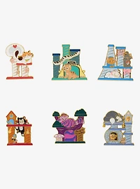 Loungefly Disney Cats & Dogs Cat Trees Blind Box Enamel Pin - BoxLunch Exclusive