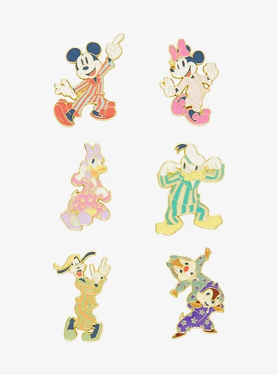 Loungefly Disney Mickey Mouse & Friends Pajamas Blind Box Enamel Pin - BoxLunch Exclusive