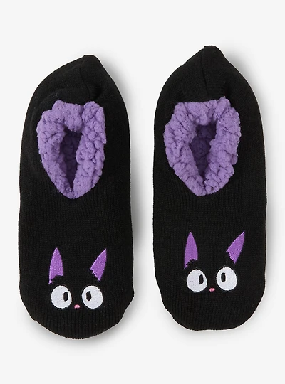 Studio Ghibli® Kiki's Delivery Service Jiji Slipper Socks - BoxLunch Exclusive