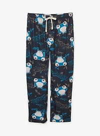 Pokémon Snorlax Graffiti Allover Print Sleep Pants - BoxLunch Exclusive