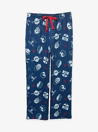 Star Wars Tonal Icons Allover Print Sleep Pants - BoxLunch Exclusive
