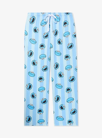 Sesame Street Cookie Monster Striped Sleep Pants - BoxLunch Exclusive