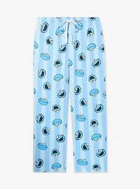 Sesame Street Cookie Monster Striped Sleep Pants - BoxLunch Exclusive